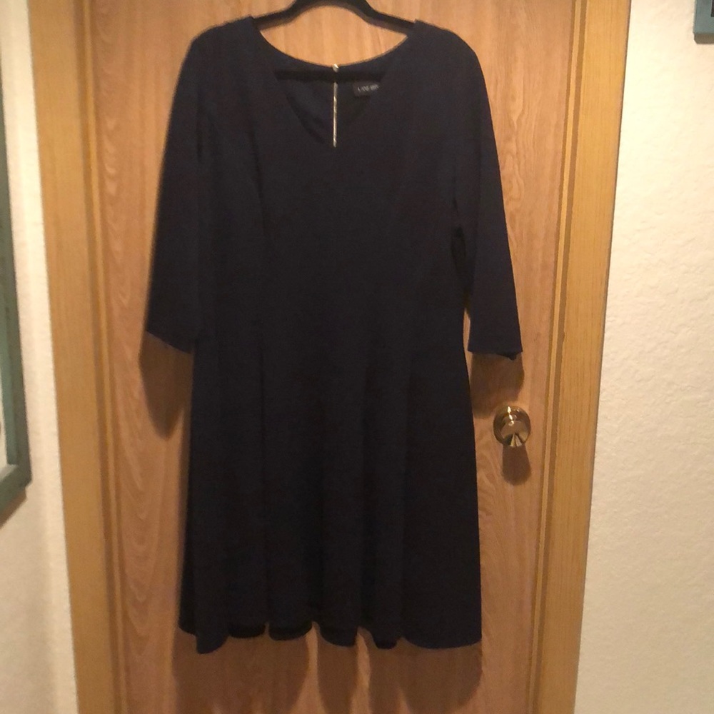 Navy Dress-Lane Bryant